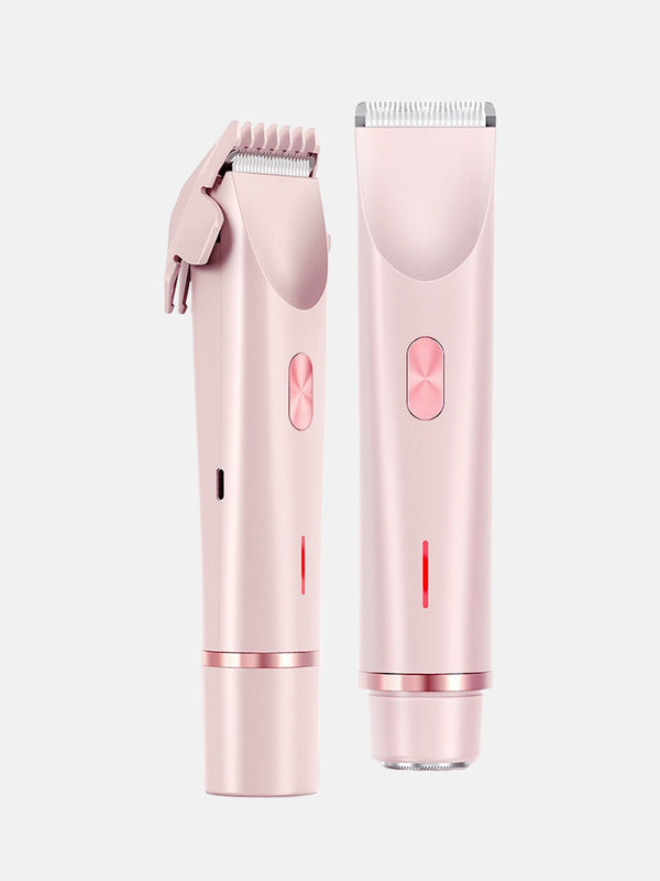 2-in-1 Waterproof Body Hair Bikini Trimmer